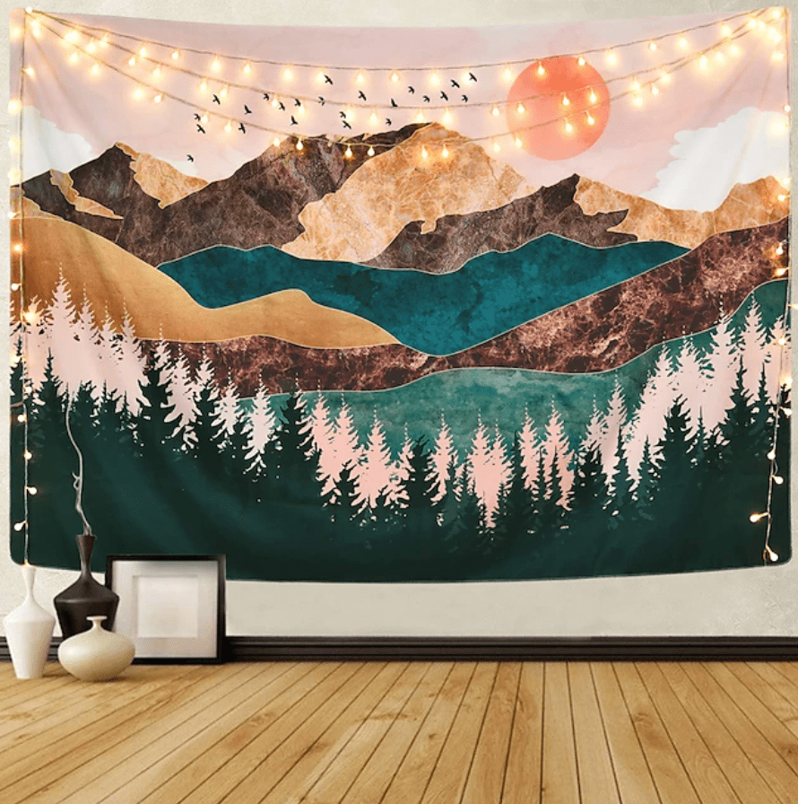 Rustic Wilderness Tapestry