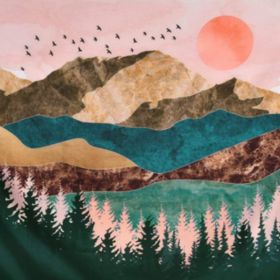 #1 Krelymics Mountain Tapestry 