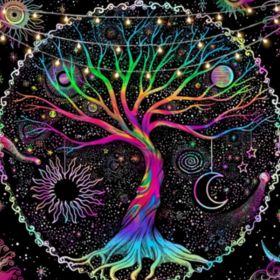 #1 Aesthetic Tree of Life Tapestry