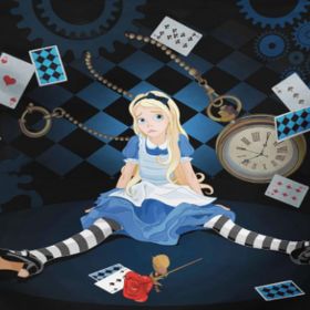 #1 Ambesonne Alice in Wonderland Tapestry