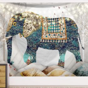 #2 Forest Moon Elephant Tapestry