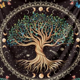 #2 Moon Phase Spiritual Tapestry