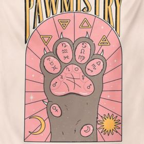 #2 Pink Cat Paw Tapestry