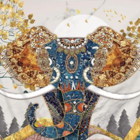 #3 Boho Elephant Tapestry