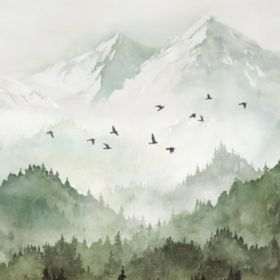 #3 Kampdream Mountain Forest Tapestry