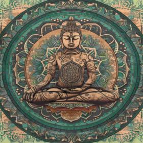 #3 Buddha Mandala Tapestry