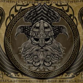 #3 Odin Viking Tapestry
