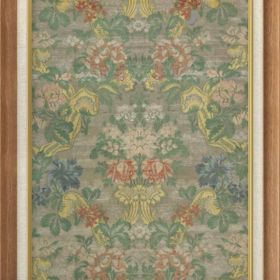 #4 Premium Framed Vibrant Floral Tapestry