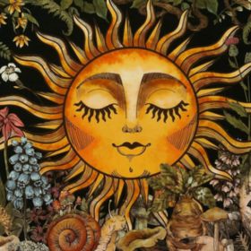 #5 Vintage Burning Sun Tapestry