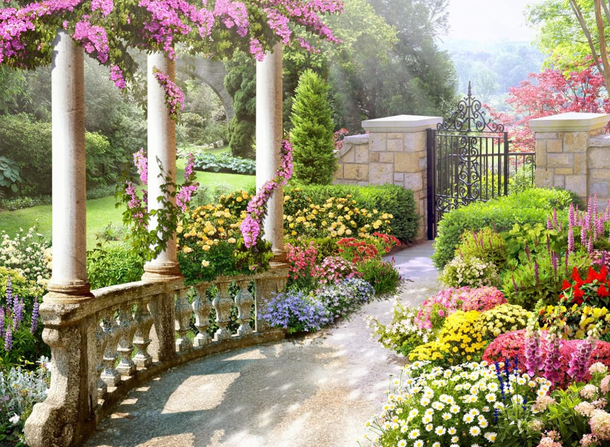 #5 Spring Secret Garden Tapestry